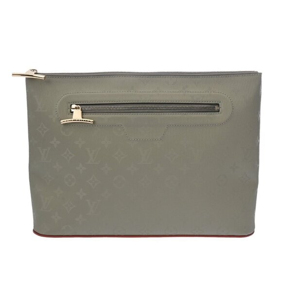 LOUIS VUITTON Monogram Titanium Pochette Cosmos gray M63240 802000159946000 - Picture 1 of 8